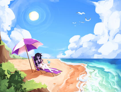 Rendered Full Body Scene